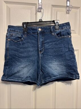 Women’s Classic Dark Blue Denim Shorts